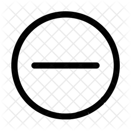 Minus  Icon