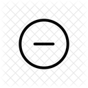 Minus Cancel Remove Icon