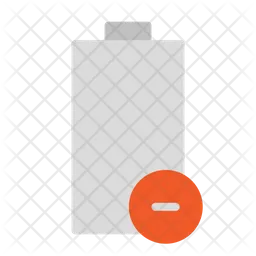 Minusbatterie  Symbol