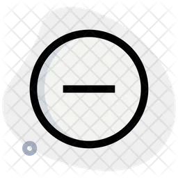 Minus Circle  Icon