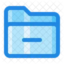 Minus Folder  Icon