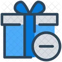 Minus gift  Icon