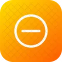 Minus Remove Round Icon