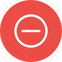 Minus Remove Round Icon