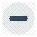 Minus Remove Round Icon