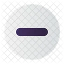Minus Remove Round Icon