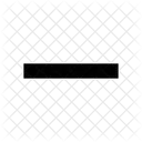 Minus  Icon