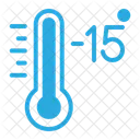 Minus Fifteen Celsius Icon