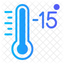Minus Fifteen Celsius Icon