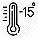 Minus Fifteen Celsius Icon