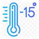 Minus Fifteen Celsius Icon