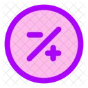 Minus-Plus-Kreis-  Icon