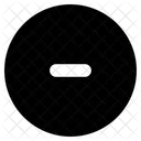 Minus Sign Symbol Document Icon