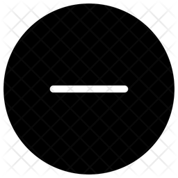Minus Symbol Icon