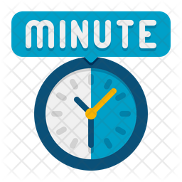 Minute Icon - Download in Flat Style