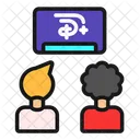 Mirar Juntos Disney Disney Plus Icono