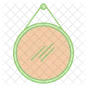 Mirror Round Hanging Icon