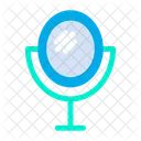 Mirror Reflection Glass Icon