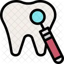 Mirror Dentist Teeth Icon
