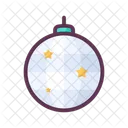 Mirror Ball Disco Light Party Decor Symbol