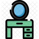 Mirror Desk Beauty Spa Icon