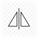 Mirror Horizontal Picture Editing Image Editing Icon