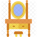 Mirror Dresser Furniture Icon