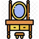 Mirror Dresser Furniture Icon