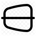 Mirror Center Center Align Icon