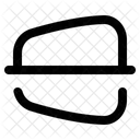 Mirror Center Center Align Icon