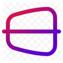 Mirror Center Center Align Icon