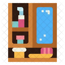 Mirror Shelf  Icon