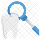 Mirror Tooth Healthcare And Medical Tools And Utensils Icon