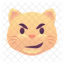 Mischief Cat Emoji Icon