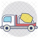 Mischen LKW Zement Symbol