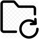 Dossier Document Stockage Icon