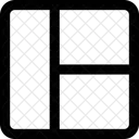 Interface Disposition Disposition Colonne Dispositions Barre Laterale Gauche Icône