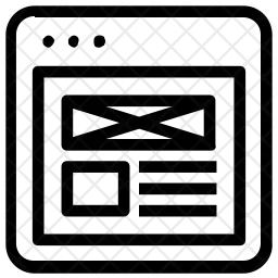 Disposition de la bannière  Icône