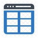 Navigateur Fenetre En Ligne Icône