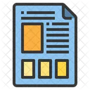 Mise en page  Icône