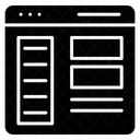 Interface Utilisateur Contenu Web Interface Adaptative Icône