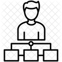 Reseautage Connexions Relations Icône