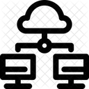 La mise en réseau  Icône