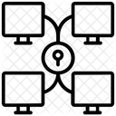Reseau Informatique Reseau Accessible Infrastructure Informatique Icône