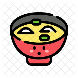 Miso Soup Bowl  Icon