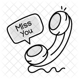 Miss Call  Icon
