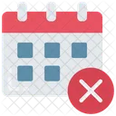 Missed Deadlines Schedule Time Icon