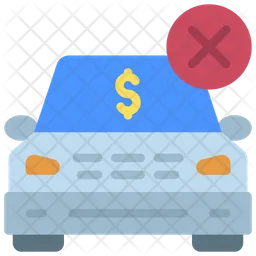 Misses Car Payment  Icon