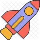 Missile Spaceship Technology Icon