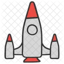Rocket Startup Missile Icon